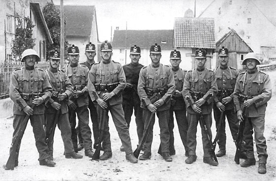 Am 11. November 1918 wurden die Wehrmänner des Bataillons 36 aus den Lütschinentälern zum Bewachungsdienst nach Thun aufgeboten.